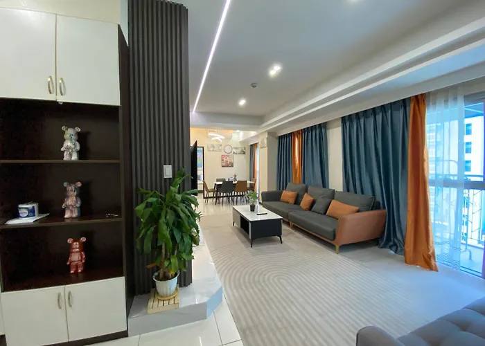 Luxury 3br Cozy Seaview Poolview Family Group 2 Pools Near Okada Airport Moa Apartamento Manila