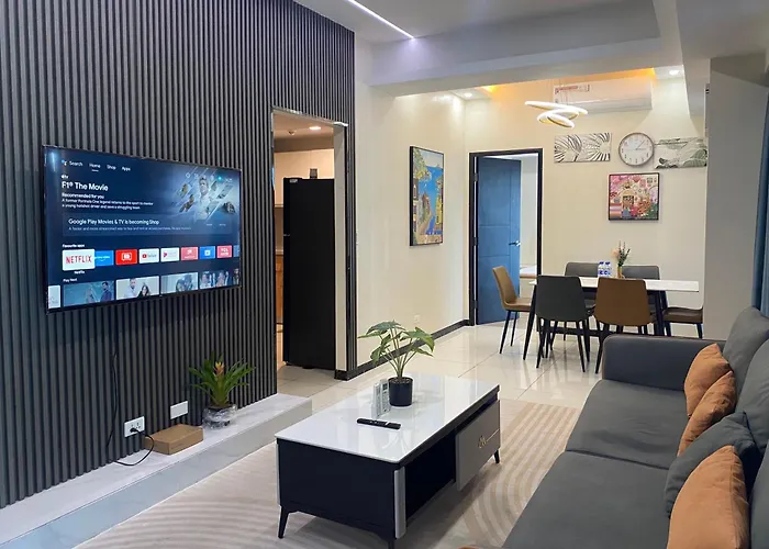 Luxury 3br Cozy Seaview Poolview Family Group 2 Pools Near Okada Airport Moa Apartamento *