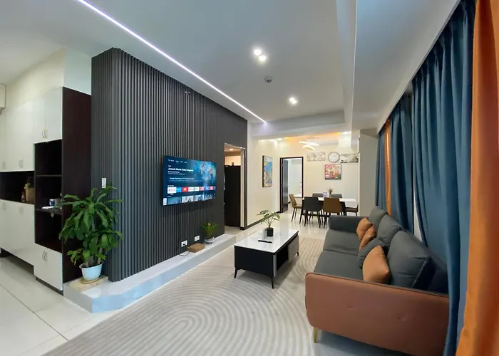 Luxury 3br Cozy Seaview Poolview Family Group 2 Pools Near Okada Airport Moa Apartamento