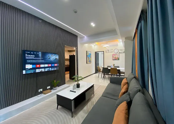 Apartamento Luxury 3br Cozy Seaview Poolview Family Group 2 Pools Near Okada Airport Moa