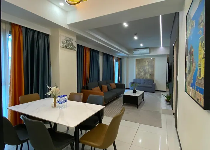 Apartamento Luxury 3br Cozy Seaview Poolview Family Group 2 Pools Near Okada Airport Moa *