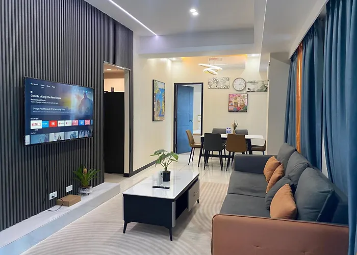 Apartamento Luxury 3br Cozy Seaview Poolview Family Group 2 Pools Near Okada Airport Moa